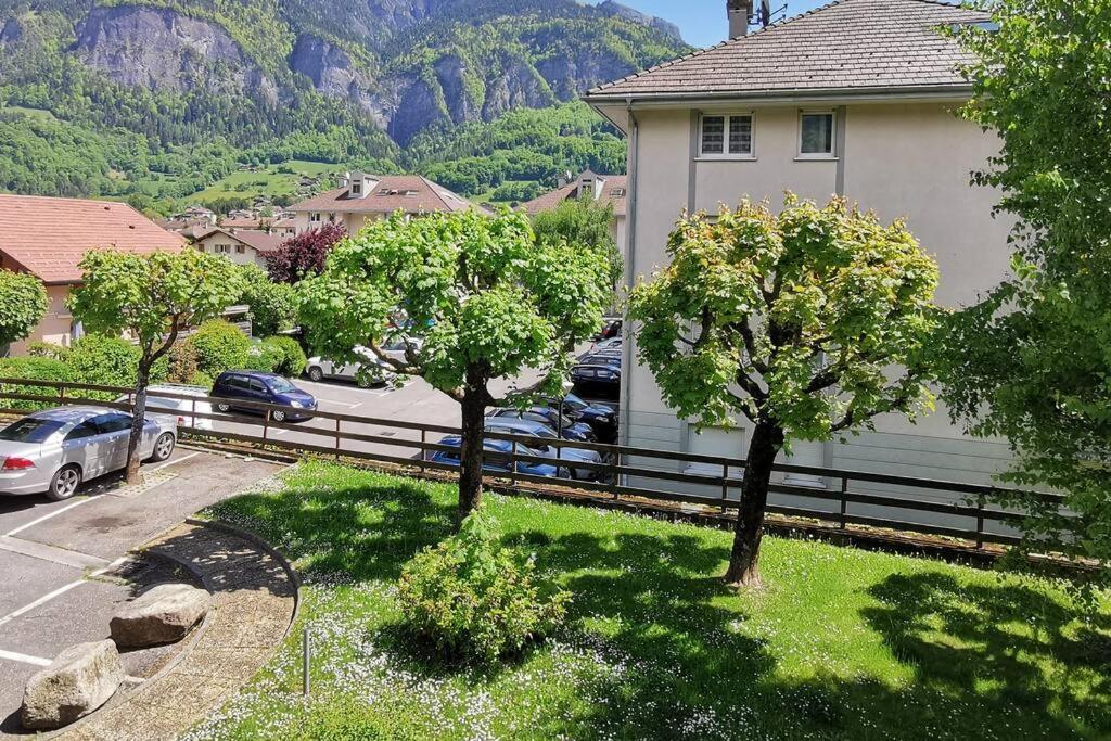 Super Appartement Cocooning Vu Mont Blanc Sallanches Exterior foto